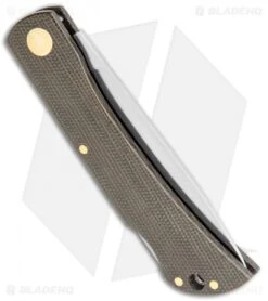 Boker Rangebuster Lockback Knife Green Linen Micarta (3" Satin) 111914 8 Boker Rangebuster Lockback Knife Green Linen Micarta (3" Satin) 111914 -Boker Boker Rangebuster LB Green Linen Micarta Satin 111914 BHQ 118359 jr side