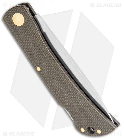 Boker Rangebuster Lockback Knife Green Linen Micarta (3" Satin) 111914 5 Boker Rangebuster Lockback Knife Green Linen Micarta (3" Satin) 111914 - Image 3
