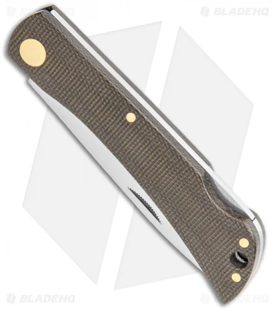 Boker Rangebuster Lockback Knife Green Linen Micarta (3" Satin) 111914 4 Boker Rangebuster Lockback Knife Green Linen Micarta (3" Satin) 111914 - Image 2