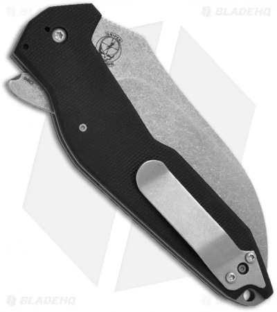 Boker Sniper Bladeworks S2 Liner Lock Knife (4" Stonewash) 01BO160 4 Boker Sniper Bladeworks S2 Liner Lock Knife (4" Stonewash) 01BO160 - Image 2