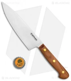 Boker Cottage-Craft 6.4" Small Chef's Kitchen Knife Plum Wood -Boker Boker Solingen Wasser Kraft Small Chefs Knife BHQ 113925 jr bottlecap 2