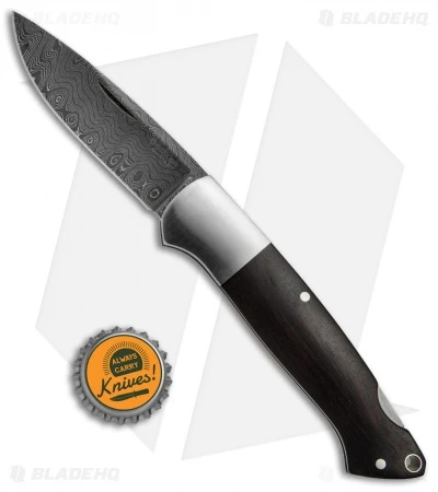 Boker Special Run Davis Damascus Hunter Knife Grenadil (3.5" Damascus) 110625DAM 6 Boker Special Run Davis Damascus Hunter Knife Grenadil (3.5" Damascus) 110625DAM - Image 4