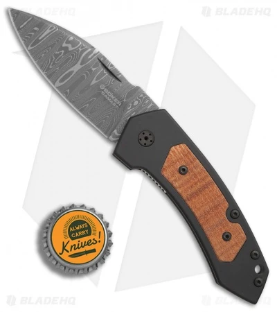 Boker Special Run Solo II Anso Folding Knife Maple (2.95" Damascus) 110634DAM 6 Boker Special Run Solo II Anso Folding Knife Maple (2.95" Damascus) 110634DAM - Image 4