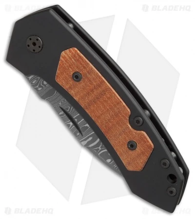 Boker Special Run Solo II Anso Folding Knife Maple (2.95" Damascus) 110634DAM 4 Boker Special Run Solo II Anso Folding Knife Maple (2.95" Damascus) 110634DAM - Image 2