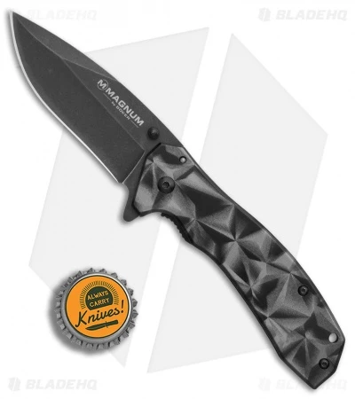 Boker Topographic Frame Lock Knife (3.2" Black Stonewash) 01MB636 6 Boker Topographic Frame Lock Knife (3.2" Black Stonewash) 01MB636 - Image 4