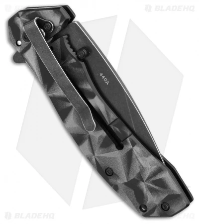 Boker Topographic Frame Lock Knife (3.2" Black Stonewash) 01MB636 4 Boker Topographic Frame Lock Knife (3.2" Black Stonewash) 01MB636 - Image 2