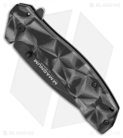 Boker Topographic Frame Lock Knife (3.2" Black Stonewash) 01MB636 5 Boker Topographic Frame Lock Knife (3.2" Black Stonewash) 01MB636 - Image 3