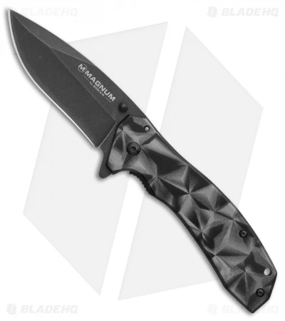 Boker Topographic Frame Lock Knife (3.2" Black Stonewash) 01MB636 3 Boker Topographic Frame Lock Knife (3.2" Black Stonewash) 01MB636