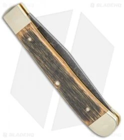 Boker Uno Trapper Pocket Knife Castle Wood (4.125" Acid Wash) 113004 8 Boker Uno Trapper Pocket Knife Castle Wood (4.125" Acid Wash) 113004 -Boker Boker Trapper Pocket Knife Castle Wood 113004 BHQ 105699 jr side