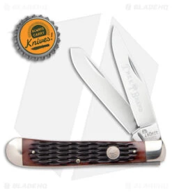 Boker Trapper Traditional Pocket Knife Jigged Brown Bone (Polished D2) 9 Boker Trapper Traditional Pocket Knife Jigged Brown Bone (Polished D2) -Boker Boker Trapper Traditional Pocket Jigged Brown Bone BHQ 146624 jr bottlecap