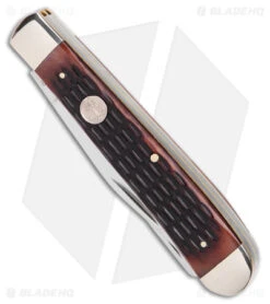 Boker Trapper Traditional Pocket Knife Jigged Brown Bone (Polished D2) 7 Boker Trapper Traditional Pocket Knife Jigged Brown Bone (Polished D2) -Boker Boker Trapper Traditional Pocket Jigged Brown Bone BHQ 146624 jr spine