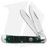 Boker Trapper Traditional Pocket Knife Jigged Green Bone (Polish D2) 2 Boker Trapper Traditional Pocket Knife Jigged Green Bone (Polish D2) -Boker Boker Trapper Traditional Pocket Knife Jigged Green Bone Polish D2 BHQ 146650 td