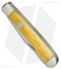 Boker Trapper Pocket Knife 4.25" Yellow Bone 110731 7 Boker Trapper Pocket Knife 4.25" Yellow Bone 110731 -Boker Boker Trapper Yellow Bone BO110731 BHQ 40074 jr spine