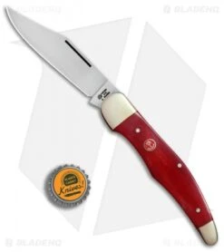 Boker Tree Brand L.E. Hunter Lockback Pocket Knife 5.25" Smooth Red Bone 9 Boker Tree Brand L.E. Hunter Lockback Pocket Knife 5.25" Smooth Red Bone -Boker Boker Tree Brand LE Hunter Smooth red bone BHQ 78496 jr bottlecap