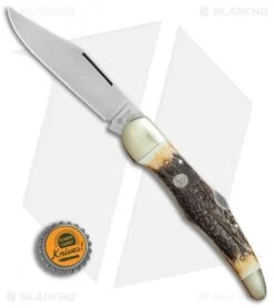 Boker Tree Brand L.E. Hunter Lockback Pocket Knife 5.25" Stag 111011HH 9 Boker Tree Brand L.E. Hunter Lockback Pocket Knife 5.25" Stag 111011HH -Boker Boker Tree Brand LE Hunter stag BHQ 78494 er bottlecap