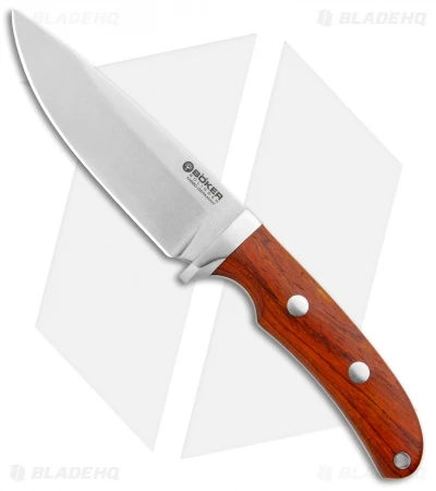 Boker Tree Savannah Fixed Blade Knife Cocobolo (4.6" Stonewash) BO120320 3 Boker Tree Savannah Fixed Blade Knife Cocobolo (4.6" Stonewash) BO120320