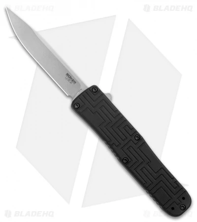 Boker USA OTF Automatic Knife Black Aluminum (3.5" Stonewash) 3 Boker USA OTF Automatic Knife Black Aluminum (3.5" Stonewash)