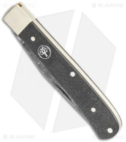 Boker Uno Trapper Pocket Knife Jute Mic (3.3" AW) 7 Boker Uno Trapper Pocket Knife Jute Mic (3.3" AW) -Boker Boker Uno Trapper Jute Micarta Acid 112595 BHQ 118355 jr spine