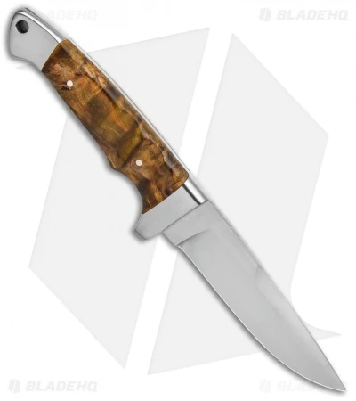 Boker Vollintegral 2.0 Fixed Blade Knife Curly Birch (4.6" Satin) 4 Boker Vollintegral 2.0 Fixed Blade Knife Curly Birch (4.6" Satin) - Image 2
