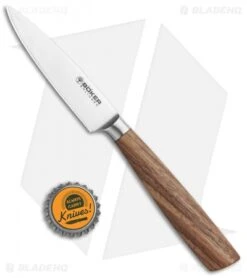 Boker Core 3.5" Paring Kitchen Knife Walnut Wood 9 Boker Core 3.5" Paring Kitchen Knife Walnut Wood -Boker Boker core peeling jr bottlecap