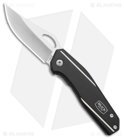 Buck Dealer Tin 247/246 2-for-1 Liner Lock Knife Black Aluminum (3," 2.8" Satin) 7 Buck Dealer Tin 247/246 2-for-1 Liner Lock Knife Black Aluminum (3," 2.8" Satin) - Image 5