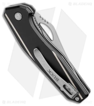 Buck Dealer Tin 247/246 2-for-1 Liner Lock Knife Black Aluminum (3," 2.8" Satin) 6 Buck Dealer Tin 247/246 2-for-1 Liner Lock Knife Black Aluminum (3," 2.8" Satin) - Image 4