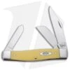 Boker Large Stockman Traditional Pocket Knife Yellow Bone 110859 -Boker Case Large Stockman yellow delrin 203 BHQ 41997 er