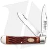Boker H.J. Justin & Sons Trapper Knife 4" Jigged Bone