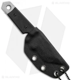 Boker Plus Eddleman Tantodashi Neck Knife Black G-10 (2.5" Two-Tone) 02BO003 -Boker boker 02b0003 sheath cm