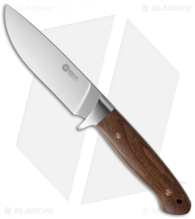 Boker Arbolito Trapper Fixed Blade Knife Guayacan Ebony (4.75" Satin) 02BA351G 3 Boker Arbolito Trapper Fixed Blade Knife Guayacan Ebony (4.75" Satin) 02BA351G