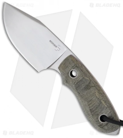 Boker Plus Bob Fixed Blade Knife (3.75" Satin) 02BO273 3 Boker Plus Bob Fixed Blade Knife (3.75" Satin) 02BO273
