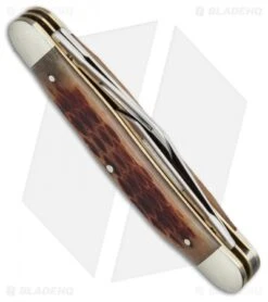 Boker Medium Stockman Knife 3.5" Brown Jigged Bone 110727 7 Boker Medium Stockman Knife 3.5" Brown Jigged Bone 110727 -Boker boker 110727 side cm