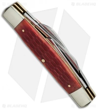 Boker Traditional Congress Knife 3.5" Jigged Red Bone 110745 4 Boker Traditional Congress Knife 3.5" Jigged Red Bone 110745 - Image 2