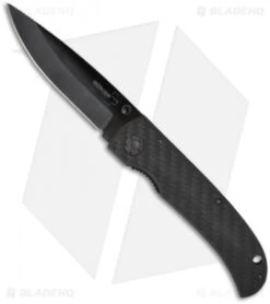 Front Page 20 Boker Plus Anti-Grav Liner Lock Knife Carbon Fiber (3.25" Black Ceramic) 01BO036