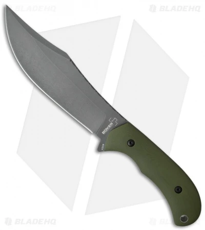 Boker Plus Dragon Slayer Knife Green G-10 (7.25" Acid SW) 02BO650 3 Boker Plus Dragon Slayer Knife Green G-10 (7.25" Acid SW) 02BO650