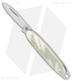 Boker Medallion Pearl Knife Slip Joint Folder (1" Plain) 111061