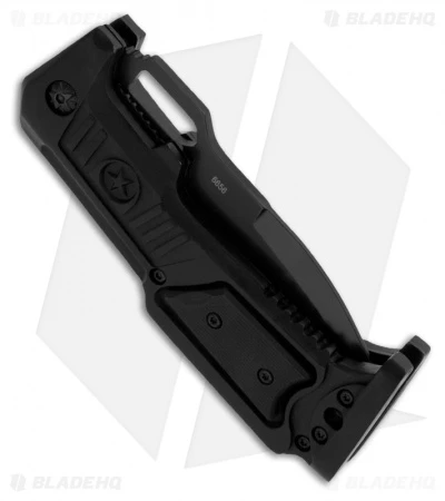 Boker Plus Kalashnikov 2009 Liner Lock Knife (3.375" Black Serr) 01KAL09 4 Boker Plus Kalashnikov 2009 Liner Lock Knife (3.375" Black Serr) 01KAL09 - Image 2