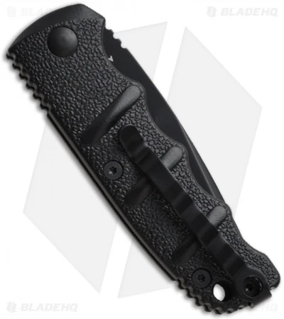 Boker Mini Kalashnikov Tanto Automatic Knife Black (2.5" D2 Black Serr) 4 Boker Mini Kalashnikov Tanto Automatic Knife Black (2.5" D2 Black Serr) - Image 2