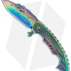 Boker Magnum Rainbow Mermaid Liner Lock Knife (3.75" Spectrum) 01LG318