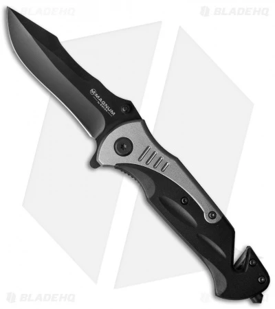 Boker Magnum Volunteer FD Liner Lock Knife (3.5" Black) 01LL489 3 Boker Magnum Volunteer FD Liner Lock Knife (3.5" Black) 01LL489