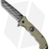 Boker Magnum Shades Of Gray Liner Lock Knife Tan G-10 (3.75" Serr) 01SC648N