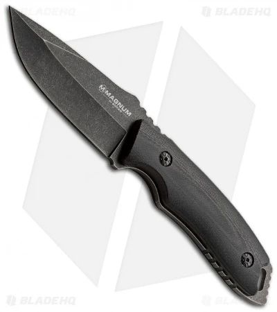 Boker Magnum ADC All Day Carry Fixed Blade Knife (3.75" Black) 02YA105 3 Boker Magnum ADC All Day Carry Fixed Blade Knife (3.75" Black) 02YA105