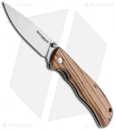Boker Magnum Backpacker Liner Lock Knife (2.75" Satin) 01EL605 3 Boker Magnum Backpacker Liner Lock Knife (2.75" Satin) 01EL605