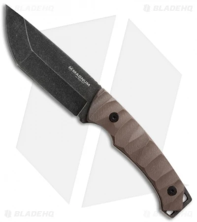 Boker Magnum Breacher Fixed Blade Knife G-10 (4.25" Smokewash) 02MB540 3 Boker Magnum Breacher Fixed Blade Knife G-10 (4.25" Smokewash) 02MB540