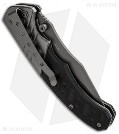 Boker Magnum Folding Bowie Liner Lock Knife (3.35" Gray) 01SC017 4 Boker Magnum Folding Bowie Liner Lock Knife (3.35" Gray) 01SC017 - Image 2