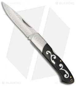 Boker Magnum La Fleur Pocket Knife (2.5" Etched) 01RY720