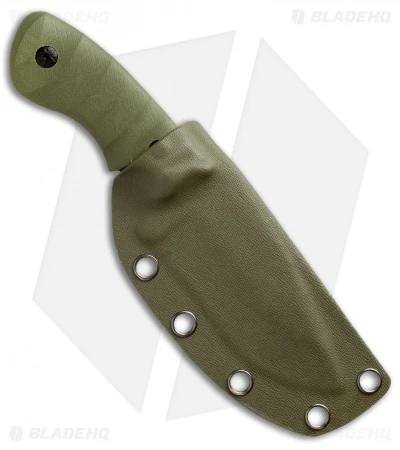 Boker Magnum Lil Giant Fixed Blade Knife Green G-10 (3.625" Smokewash) 02LG113 4 Boker Magnum Lil Giant Fixed Blade Knife Green G-10 (3.625" Smokewash) 02LG113 - Image 2