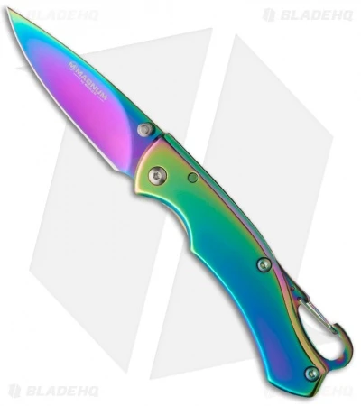 Boker Magnum Rainbow I Frame Lock Knife (2.75" Spectrum) 01YA106 3 Boker Magnum Rainbow I Frame Lock Knife (2.75" Spectrum) 01YA106