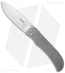 Boker Plus Exskelibur I Titan Frame Lock Knife Titanium (3.5" Satin) 01BO133