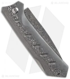 Boker Plus Damascus Dominator Lockback Knife (3.375" Damascus) 01BO511DAM -Boker boker plus 01bo511dam side2